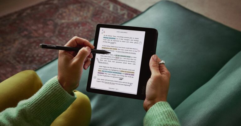 Kobo’s color e-reader is a far better deal than Amazon’s new Kindle Colorsoft