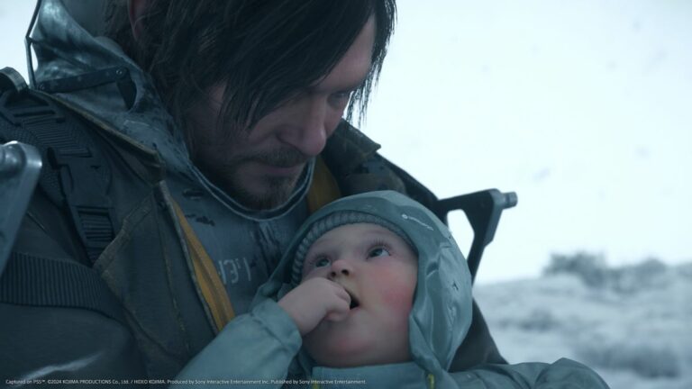 Hideo Kojima shows 9 seconds of Death Stranding 2 title screen footage and warns that it’s “very much temporary”