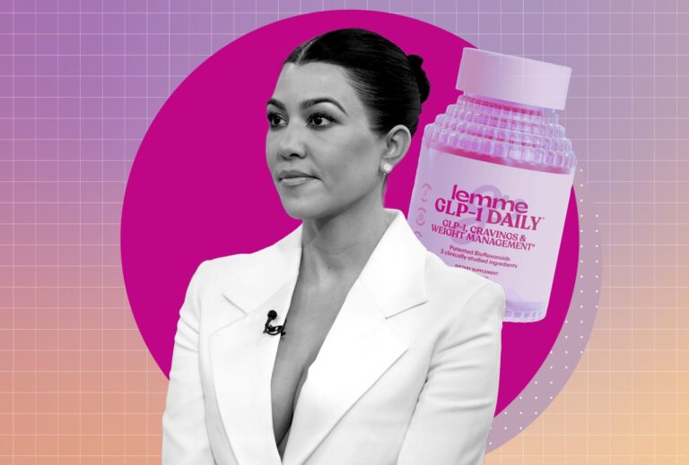 Kourtney Kardashian GLP-1 Weight Loss Supplement