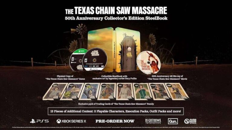 Texas Chain Saw Massacre 4K Steelbook Movie And Game Collector’s Set Is Out Now