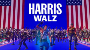 Kamala Harris And Tim Walz Launch Their Own Fortnite Map