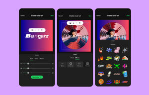 Spotify debuts an in-app cover art maker for playlists