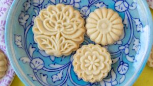 Block Print Flower Cookies Recipe