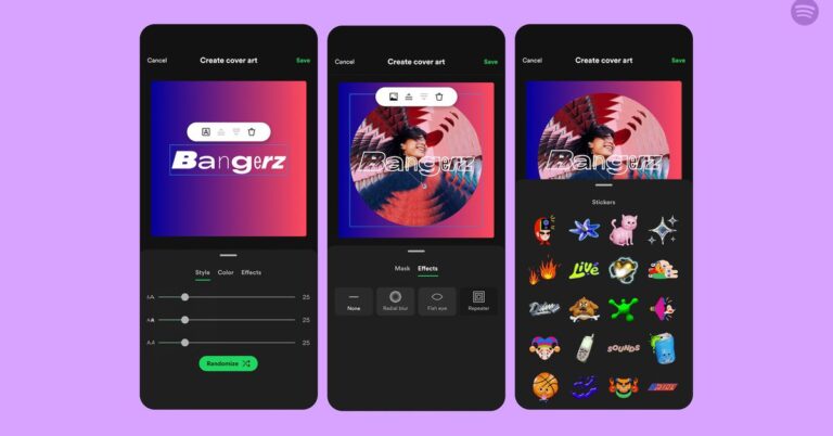 Spotify’s new playlist art maker gets that design is your passion