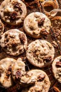 Frosted Butter Pecan Cookies. – Half Baked Harvest