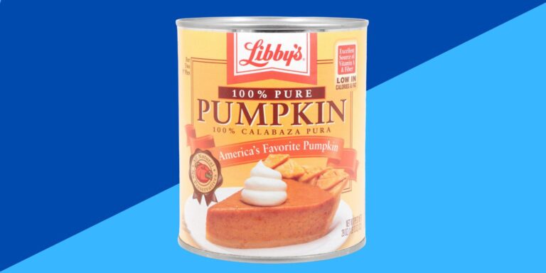 Here’s How Long An Open Can of Pumpkin Purée Lasts, According to Libby’s