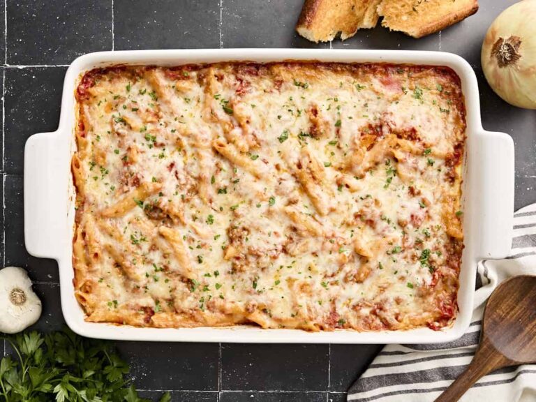 Baked Mostaccioli – Budget Bytes