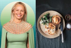 Pamela Anderson Just Shared a Cozy Fall Dinner