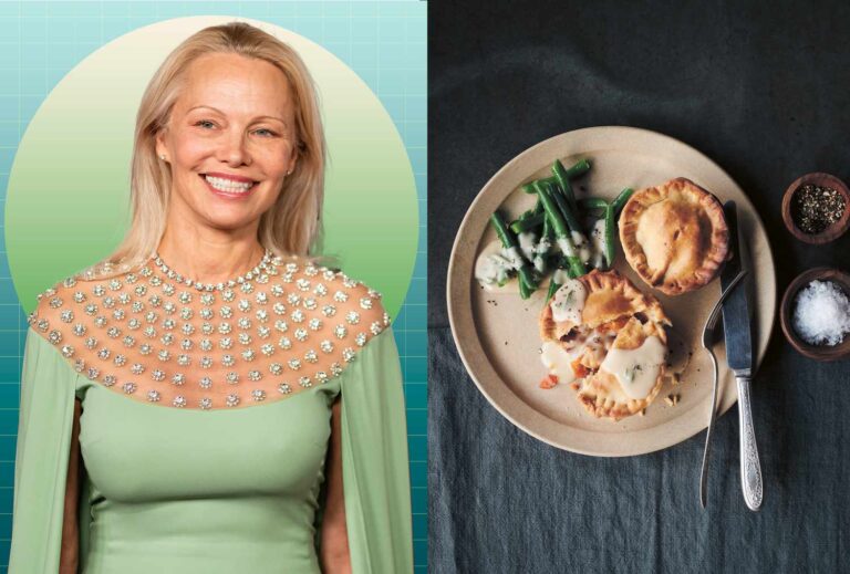 Pamela Anderson Just Shared a Cozy Fall Dinner