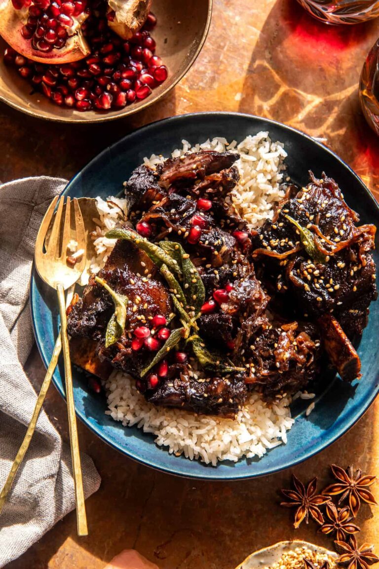 Pomegranate Braised Short Ribs. – Half Baked Harvest