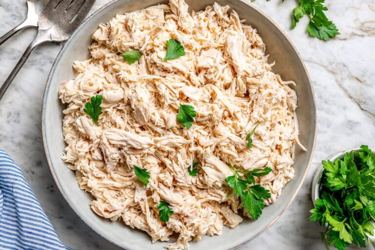 Slow Cooker Shredded Chicken | Skinnytaste