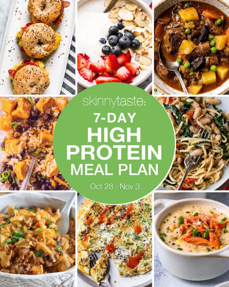 7 Day High Protein Diet Meal Plan