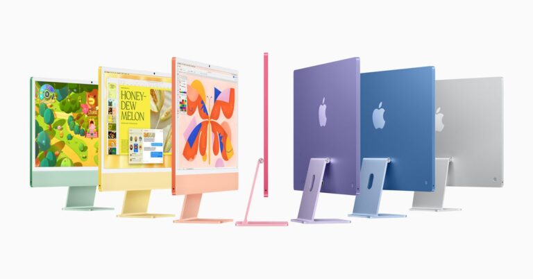 Apple updates the iMac with new colors and an M4 chip