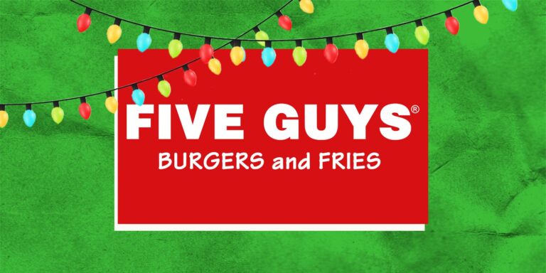 Five Guys Is Releasing Its First-Ever Holiday Menu Item