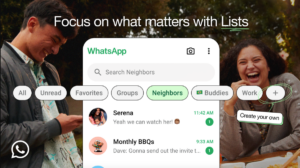 WhatsApp custom lists are here to help you keep track of convos