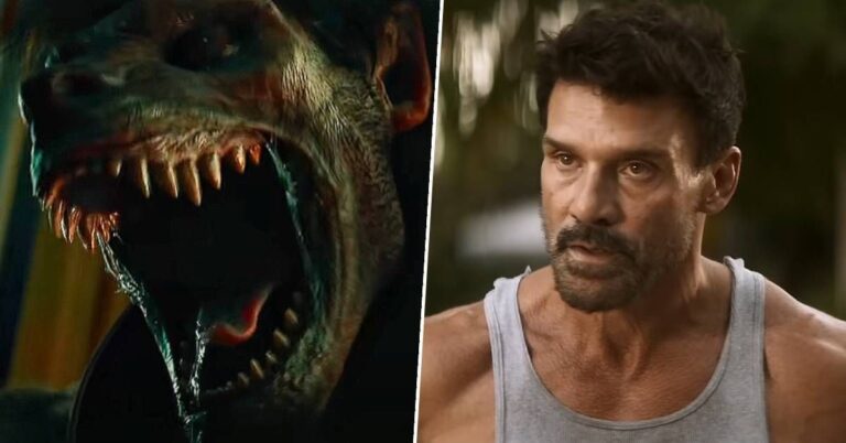 Marvel star Frank Grillo fights off werewolves with a machine gun in first trailer for bloody action horror