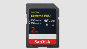 Sandisk quietly puts 2TB SD card on sale — Extreme Pro is as fast as a hard drive, has a lifetime warranty, and is actually cheaper than I’d expect