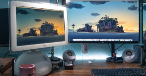 Turning an iMac G4 into an external monitor with the DockLite G4 mod