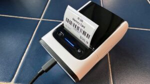 How I used a Bluetooth label printer to declutter my office and workstation (and it’s affordable)