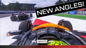 NEW ANGLES of Verstappen forcing Norris off track twice!