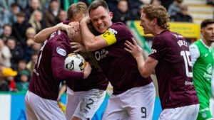 Hibernian 1 – 1 Hearts