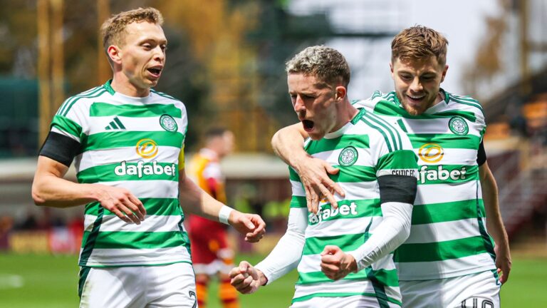 Motherwell 0 – 3 Celtic