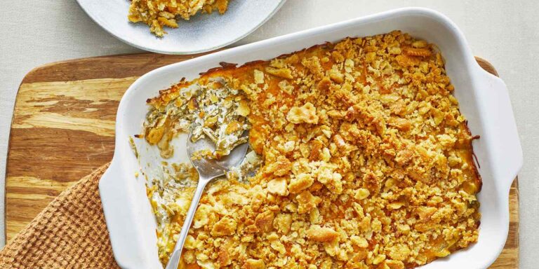 The Secret to Grandma’s Best Green Bean Casserole Is Already In Your Refrigerator