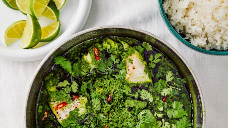 Green Curry Coconut Cod Recipe