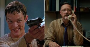 Matthew Lillard thinks the Scream franchise is in a “good place,” but that the movies got “too violent”: “I don’t think Ghostface ever needs a shotgun”