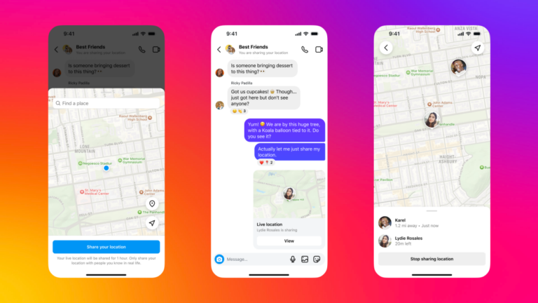 Instagram DMs have a new location-sharing feature