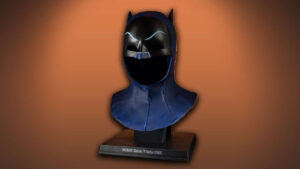 Celebrate The Grooviest Batman Era With This Full-Sized Replica Cowl