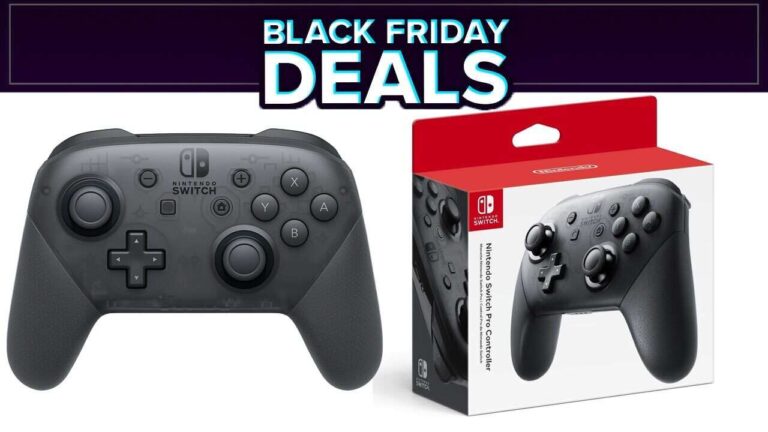 Nintendo Switch Pro Controller Is Only $50 For Black Friday, Lowest Price Ever