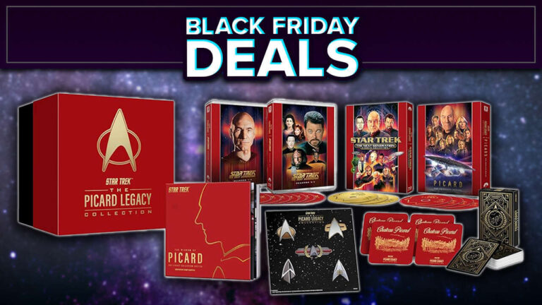 54-Disc Star Trek Picard Legacy Blu-Ray Collection On Sale For Best Price Yet For Black Friday