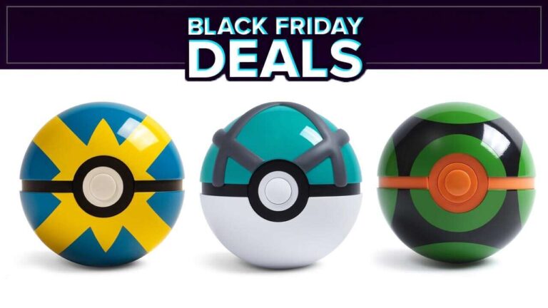 These Impressive Poke Ball Replicas Are On Sale For Black Friday