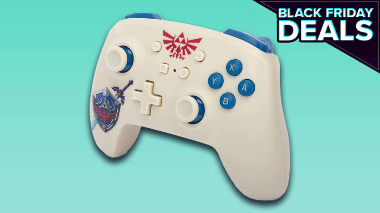 This Official Zelda-Themed Wireless Controller Is Only $25 At Amazon For Black Friday