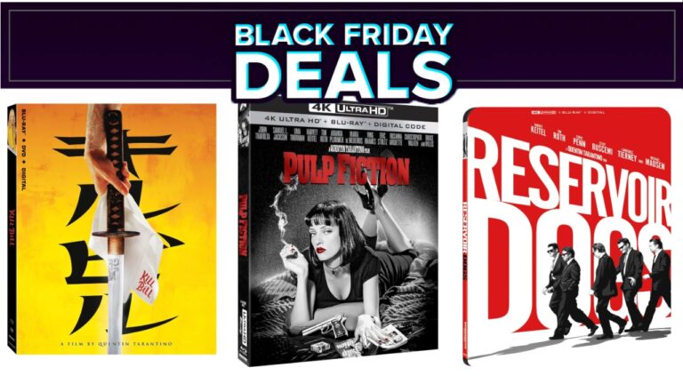 Pulp Fiction, Reservoir Dogs, And Other Tarantino Blu-Rays Are Discounted For Black Friday