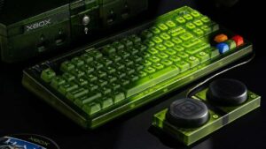 8BitDo Unveils New Mechanical Keyboard And Mouse Inspired By The OG Xbox