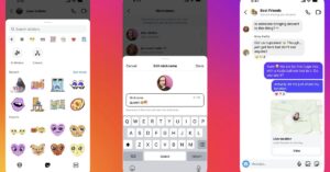 Instagram DMs add live location sharing and nicknames