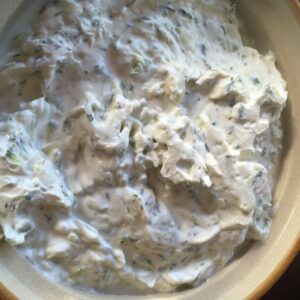 Tzatziki Sauce -Yogurt and Cucumber Dip Recipe