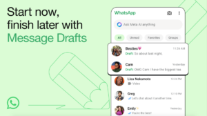 WhatsApp finally has a drafts feature