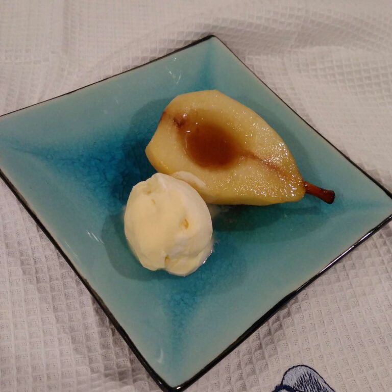 Sous Vide Poached Pears Recipe