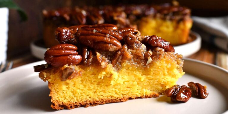 Pecan Pie Upside Down Cake Recipe