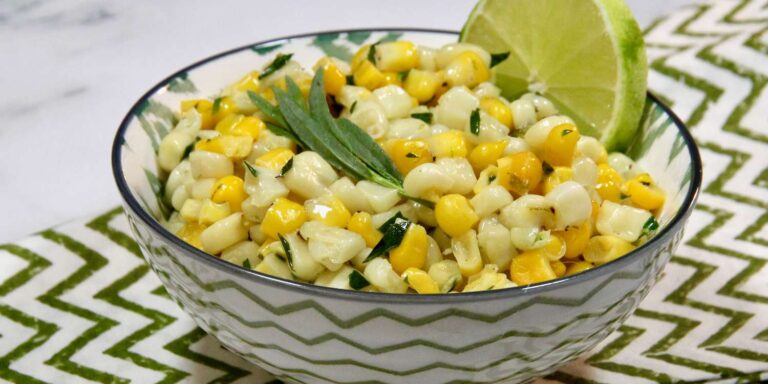 Corn with Tarragon and Lime Recipe