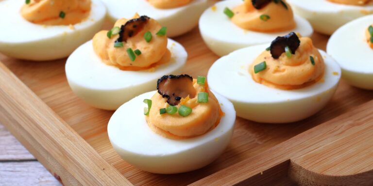 Truffle Deviled Eggs Recipe