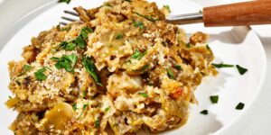 Italian-Style Green Bean and Artichoke Casserole Recipe