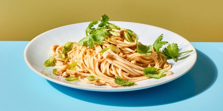 Chilled Lo Mein Noodles with Szechuan Peppercorns Recipe