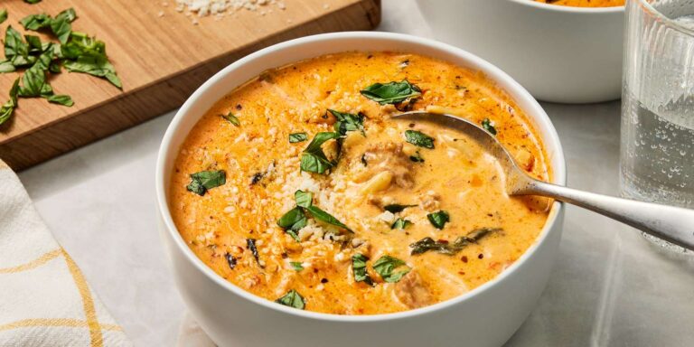 Marry Me Sausage Orzo Soup Recipe