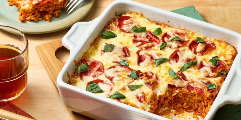 Pizza Rice Bake Recipe