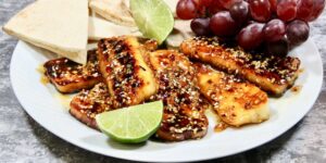 Honey Glazed Halloumi Recipe