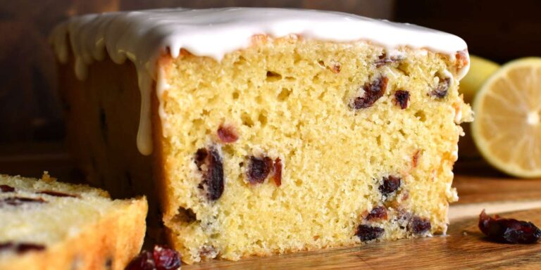 Lemon Cranberry Bread Recipe